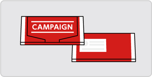 特徴①：印象的な箱形状